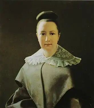 Анна Николаевна на портретеработы А. В. Тыранова (1839)