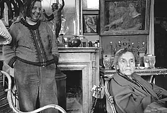 Марья и Анна Каспарссон на вилле Snäckan