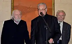 Слева направо: Гавриил Ващенко, Геннадий Буравкин, Василий Шарангович.