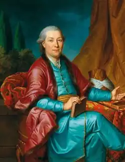 Портрет благородного господина в восточном костюме. Холст, масло. Частное собрание