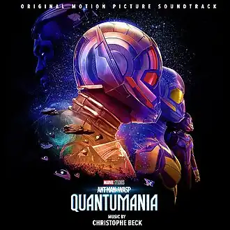 Обложка альбома Кристофа Бека «Ant-Man and the Wasp: Quantumania(Original Motion Picture Soundtrack)» (2023)