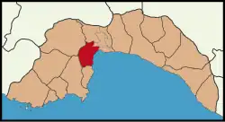 Коньяалты на карте