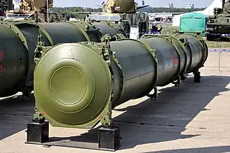 транспортно-пусковой контейнер с ЗУР 9М83МЕ