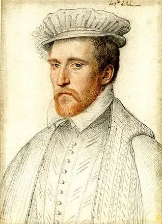 Франсуа Клуэ. Портрет Антуана IV д’Эстре