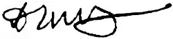 Изображение автографа
