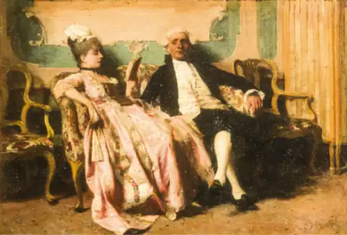 Ожидание в Венеции (итал.&nbsp;L'Attesa a Venezia), 1855