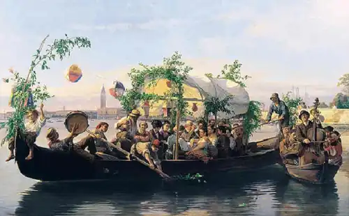 Праздник искупления в Венеции (итал.&nbsp;La Festa del Redentore a Venezia) ,1872