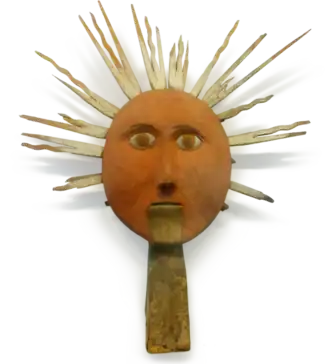 Литовская деревянная скульптура. Палуше, Игналинский район, нач. XX века