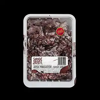 Обложка альбома Napalm Death «Apex Predator&nbsp;– Easy Meat» (2015)