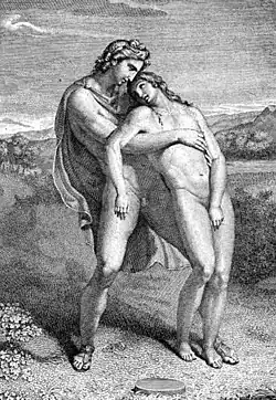 Аполлон и Гиацинт. 1801. Офорт