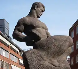 Скульптура «Рабочий», Стокгольм