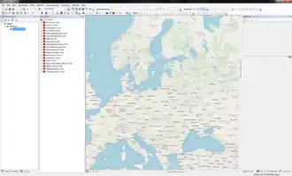 Скриншот программы ArcGIS