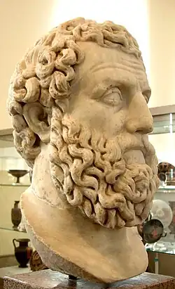 Поэт Архилох. Римская копия II века нашей эры, 2009 год