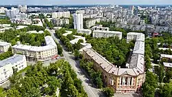 Перекрёсток с проспектом Орджоникидзе