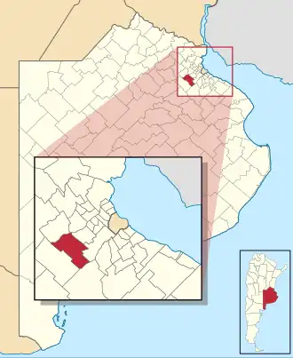 Муниципалитет Маркос-Пас на карте