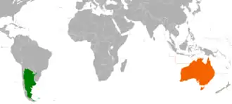 Аргентина и Австралия