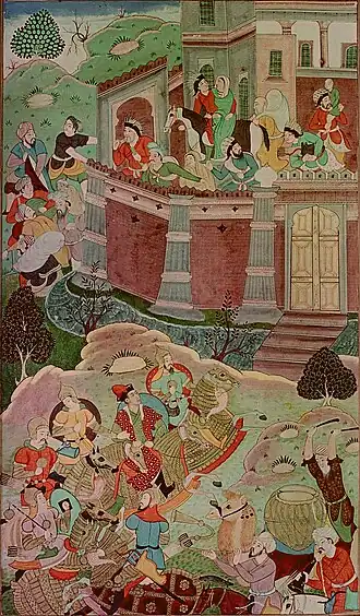 Победа Ариг-Буги над Алгу