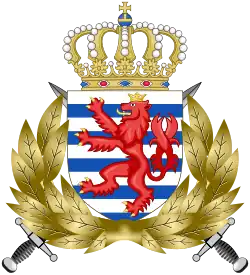 Эмблема вооружённых сил Люксембурга