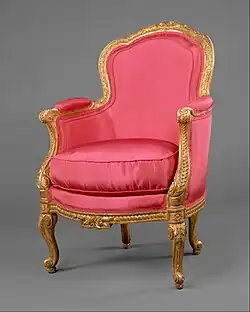 Кресло «bergère en cabriolet». 1760—1770. Париж