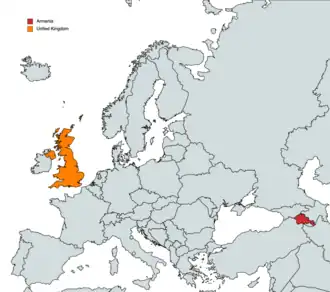 Армения и Великобритания