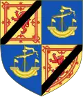 Герб Патрика Стюарта, 2-го графа Оркнейского
