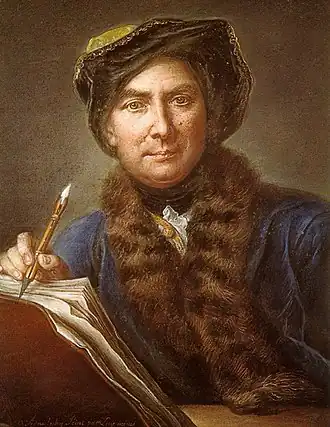 Автопортрет,  1746 год