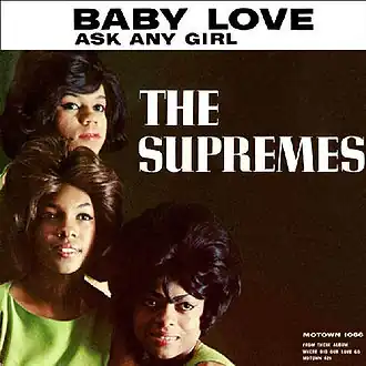 Обложка сингла The Supremes «Baby Love» (1964)
