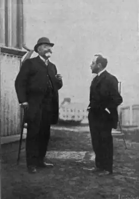 Рихард Ассман (слева)  и Артур Берсон