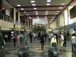 Главный зал вокзала Астана.