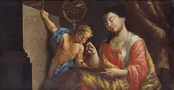 Аллегория астрономии. 1756. Холст, масло. Государственная Третьяковская галерея, Москва