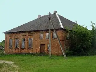 Здание бывшей синагоги — центр гетто