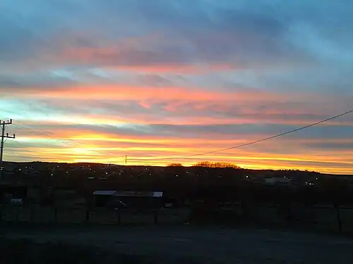 Закат над Каричи