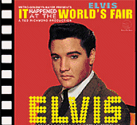 Обложка альбома Элвиса Пресли «It Happened at the World’s Fair» (1963)