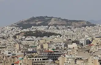 Вид на Турковунию c Акрополя