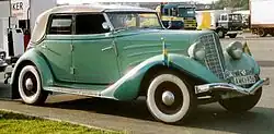 Auburn 652Y Custom Phaeton Sedan 1934 года