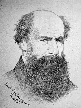 Мюрберг в 1863 году. Портрет работы Северина Фалкмана