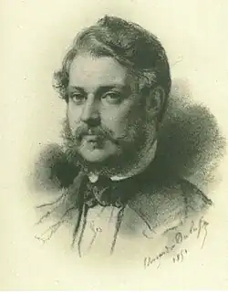 Огюст Замойский на портрете Эдуара Луи Дюбюфа