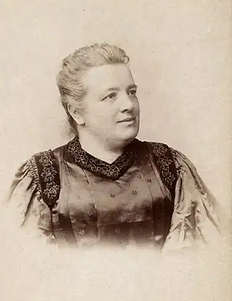 Фото Августы Гронер из архива Австрийской национальной библиотеки