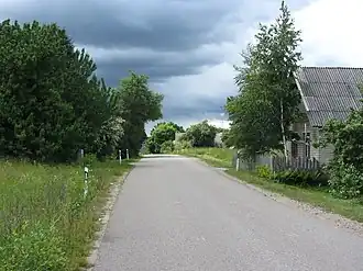 Деревня Аукштейи Сямянюкай