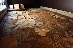 Aрхеологическая зона. Мозаики 388-408