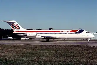 DC-9-32 компании Austral Lineas Aéreas