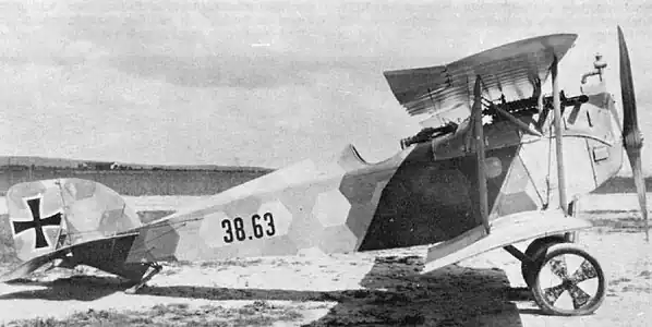 самолет Österreichische Aviatik D.I