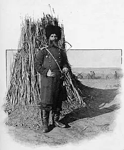 подполковник Сибирского Баранульского полка Я.&nbsp;А.&nbsp;Ахвледиани