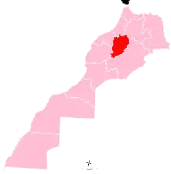 Бени-Меллаль — Хенифра на карте