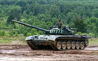 T-72M4 CZ на военном шоу Bahna в 2018 году, г.&nbsp;Рокицани.