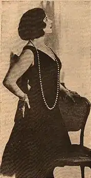 В роли Одетты в третьем действии оперетты&nbsp;«Баядера»