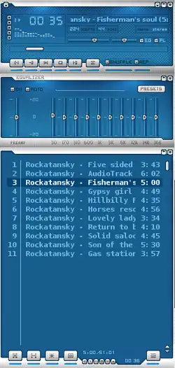 Скриншот программы Beep Media Player