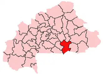 Бульгу на карте