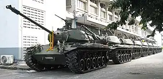 Танки на улицах Бангкока