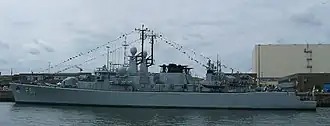 Фрегат «Вестдьеп» ВМС Бельгии